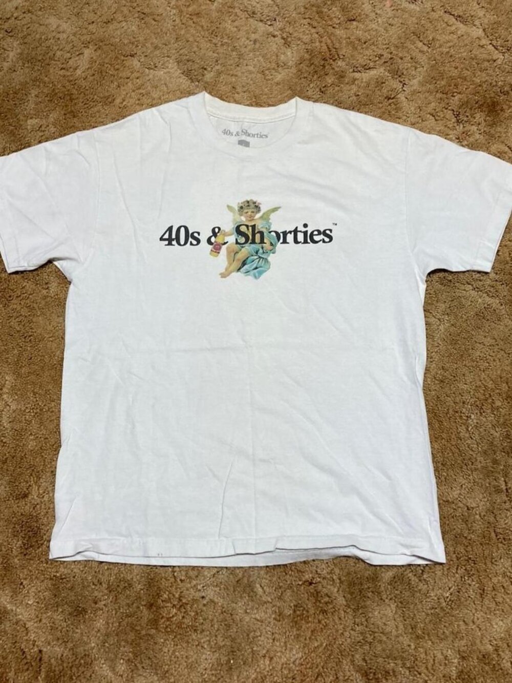 40s and Shorties Men's White T-shirt